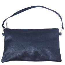 pochette Zouina marine irise
